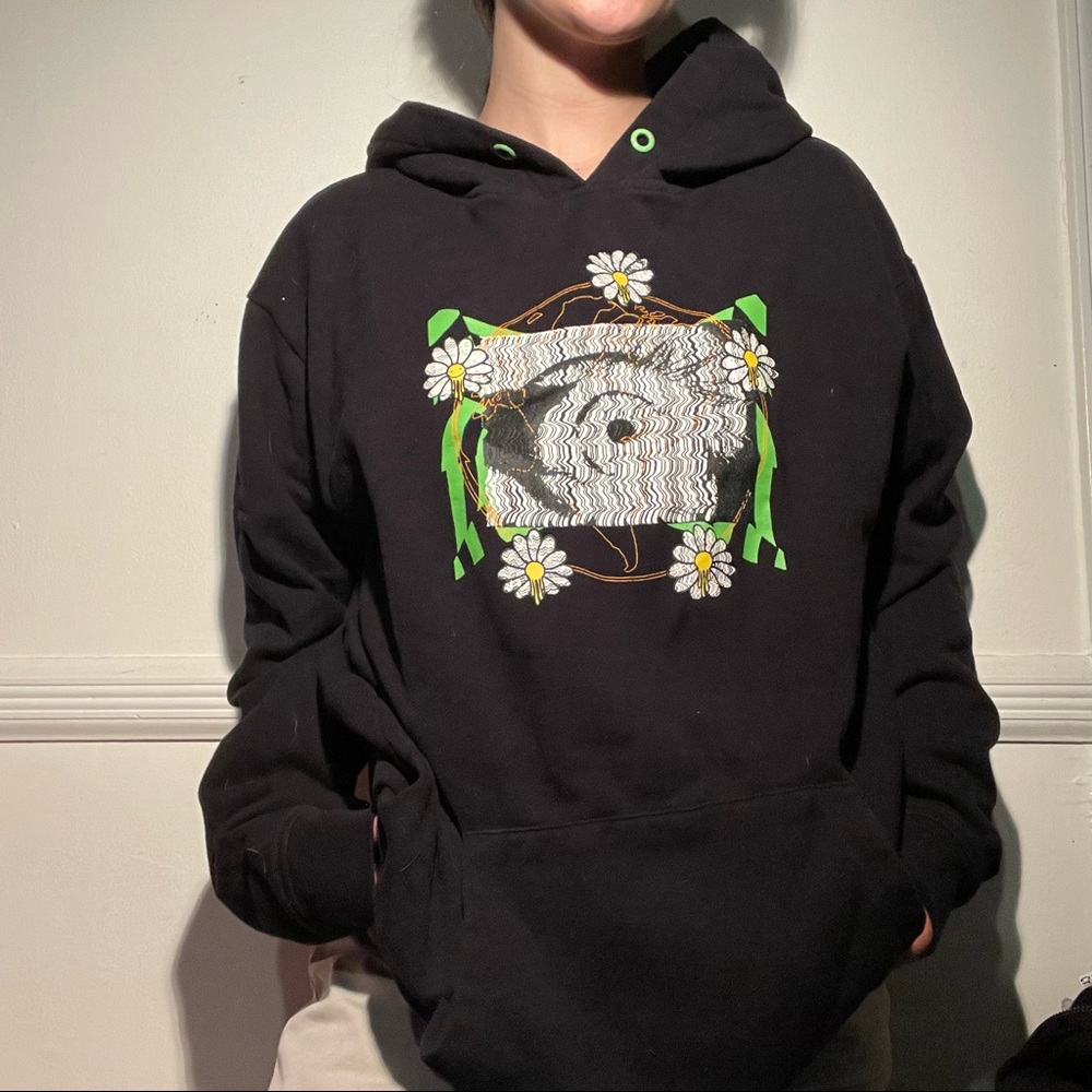ZUMIEZ SKATER COZY HOODIE 💚🖤